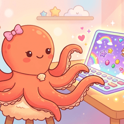 Loo the octopus inside a safe sandboxed workshop