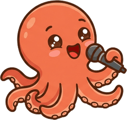 Loo the octopus listening and responding in conversation